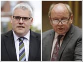 The DUP and TUV leaders have been setting out their electoral stall