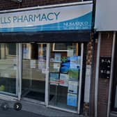 Campbell's Pharmacy in Lurgan, Co Armagh is one of four pharmacies which are closing temporarily due to lack of Superintendent Pharmacist. Photo courtesy of Google.