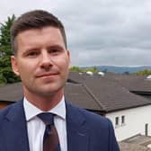 DUP MLA Jonathan Buckley.