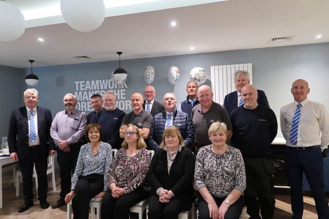Donnelly Group celebrates long serving staff. Credit: Donnelly Group