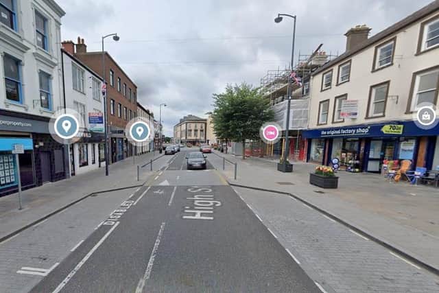 A general view of Carrick High Street. Image: Google