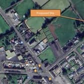 The plans, for an eight-dwelling development in Dunloy have been submitted to the council’s planning portal (pic; OJQ Architecture/ Design and Access Statement)