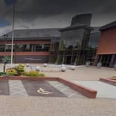 Craigavon Civic Centre, home of Armagh, Banbridge and Craigavon Council.