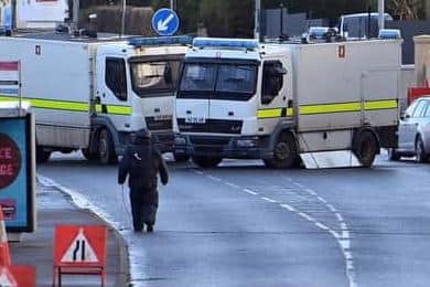 Ammunition Technical Officers carried out a controlled explosion on the device. Photo (stock image)