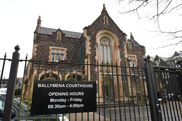 Bail was granted at Antrim Magistrates Court, sitting in Ballymena. Photo: Pacemaker