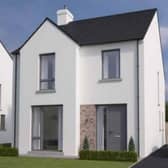 A CGI rendition of one of the approved house types. Image: ABC planning portal
