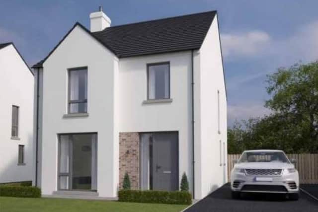A CGI rendition of one of the approved house types. Image: ABC planning portal