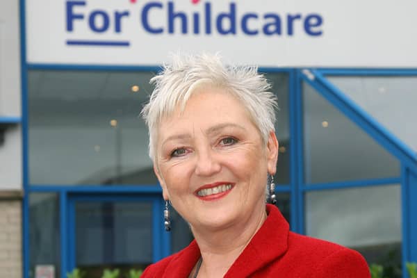 Marie Marin, CEO of Lisburn charity Employers for Childcare, has warned action must be taken to stop the deepening crisis in the childcare sector. Pic credit: Employers for Childcare