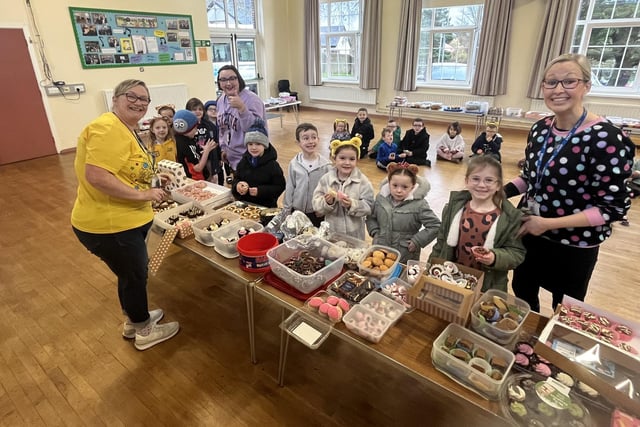 Killowen Primary School bun sale in full swing