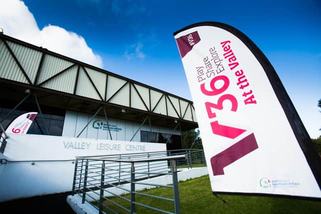 Valley Leisure Centre. Pic: Antrim and Newtownabbey Borough Council.