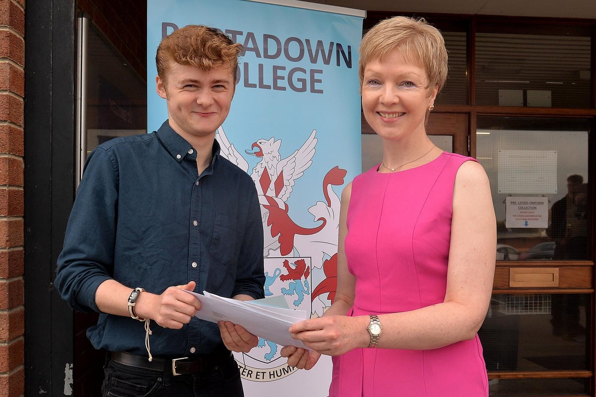 15 smile-filled photos as Portadown College pupils celebrate excellent A and AS results