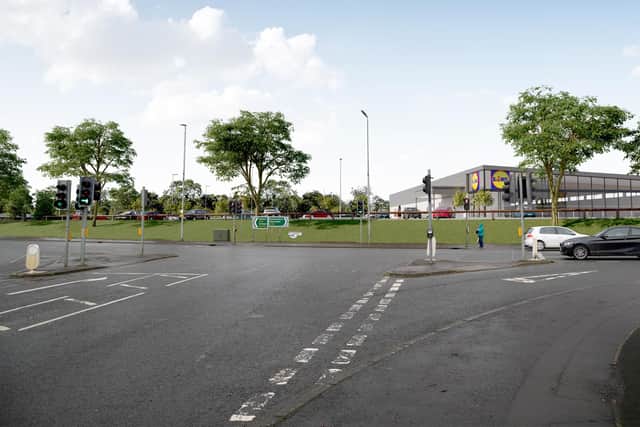 Lidl anticipates a total investment in the Carryduff site of around £10 million. Image submitted by Lidl