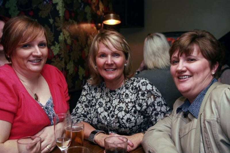 Claire McKeegan, Margaret Halligan and Wendy Halligan attended the 2012  fashion show held at Ownies.