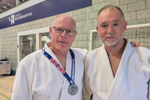 Paul McConville and Dermot McCaul from Shinken Shobu Ryu Judo club in Warrenpoint attended the British Masters in Walsall.