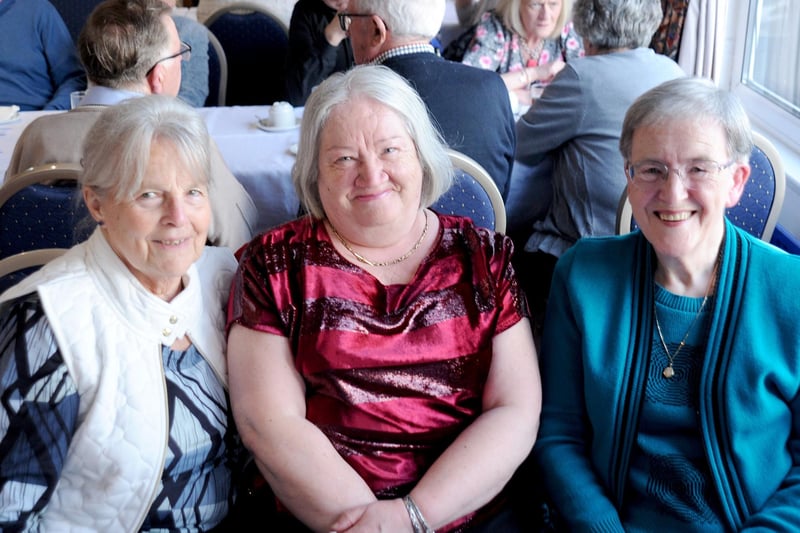 Diane Murray, Margaret Hall and a friend from Larne.