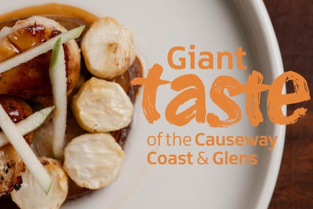 An unmissable celebration of food, drink and local produce is coming to the Causeway Coast and Glens this autumn, with ‘A Giant Taste of the Causeway Coast and Glens’ set to showcase the exceptional culinary talent and produce found across the region.