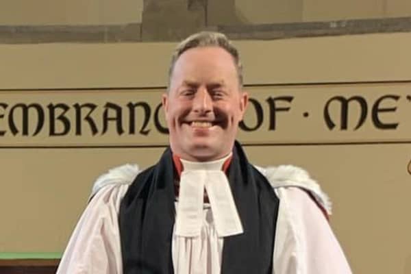 Rev Canon Peter Thompson.