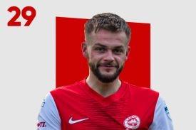 Forward Andy Ryan signed for Larne in January from Hamilton Accies, for an undisclosed fee. The striker was in a rich vein of form, scoring a number of vital goals to help the east Antrim outfit lift the Danske Bank Irish Premiership trophy.