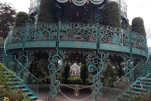 Coronation Garden, Hazelbank Park. Pic: Local Democracy Reporting Service