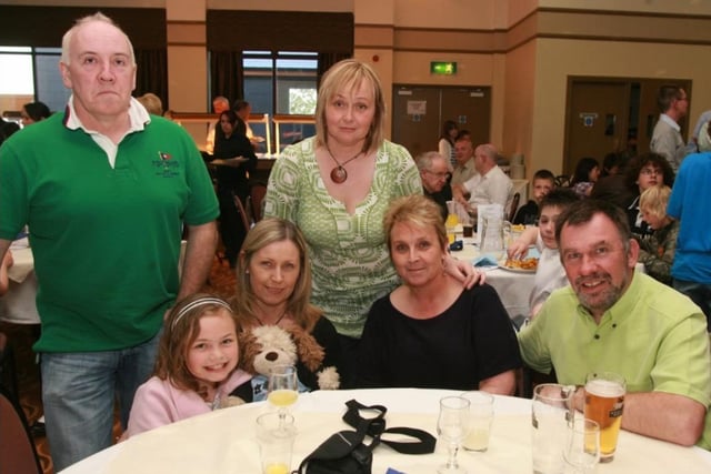 Attending the Ulster Elks Basketball and Kasei Judo prize-giving at Knockagh Lodge in 2009