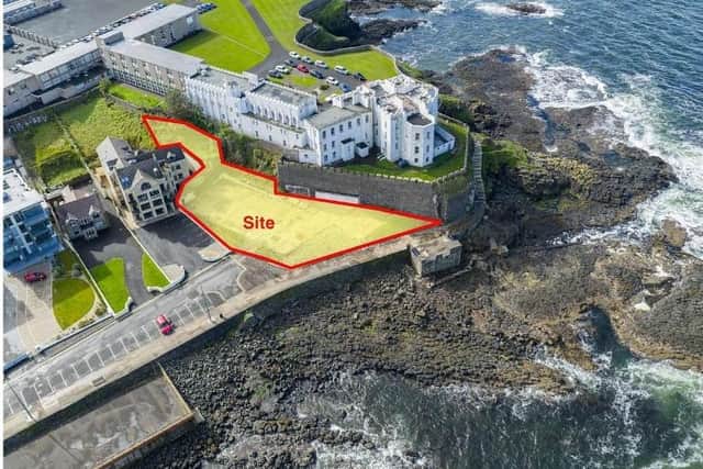 Site at 22 The Crescent, Portstewart, BT55 7AB is on the market for an asking price of £1,600,000 with McAfee Properties.