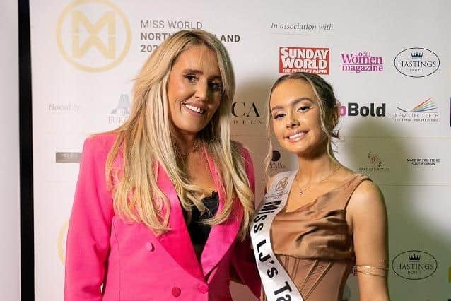 Lisa Forbes owner of LJ’s Tavern and Miss LJ’s Tavern Aoife McCloy.