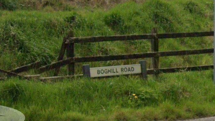 Boghill Road. Located in the Mallusk area, Boghill Road has tripped a lot of people when it comes to pronouncing it. Many would say 'Bog-hill' but to the locals, it's 'Bo-hill.'