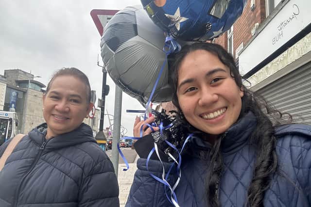 Freya Romero, who lives in Lisburn, is hoping to raise as much money as possible to fund vital treatment for her grandmother in the Philippines. Pic credit: Freya Romero