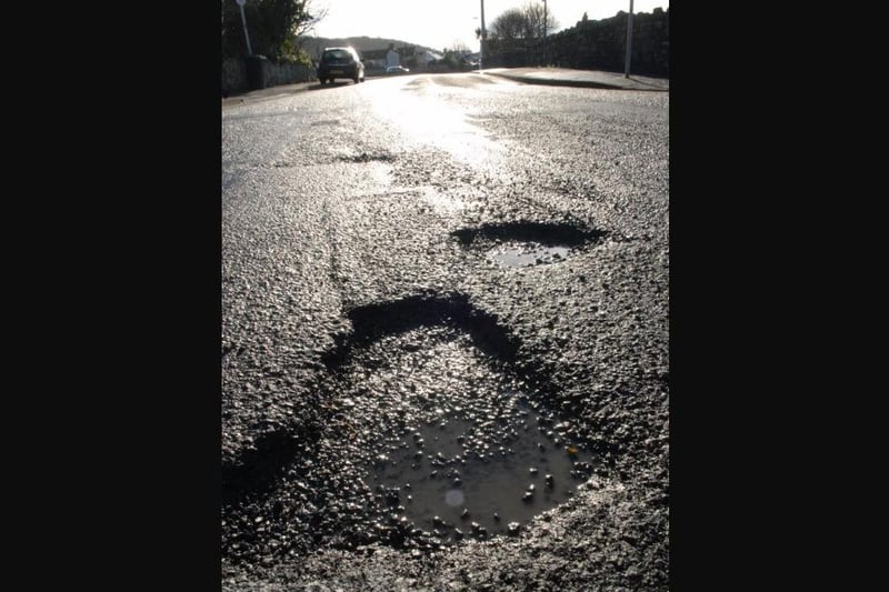 Potholes are a bone of contention for many areas, and Carrickfergus is no exception.  Residents frequently report the issue in various parts of the town, particularly in the winter months when ice and snow can worsen the problem.  Of Northern Ireland's 11 councils, Mid and East Antrim sat at number 5 for the most number of pothole reports per 100km of road network in 2022.
