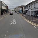 Rainey Street in Magherafelt where the incident happened. Credit: Google