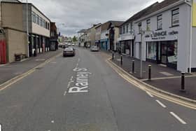 Rainey Street in Magherafelt where the incident happened. Credit: Google