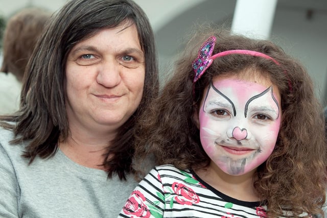 Easter fun for Sonia and Chloe Craney INCT 17-405-RM