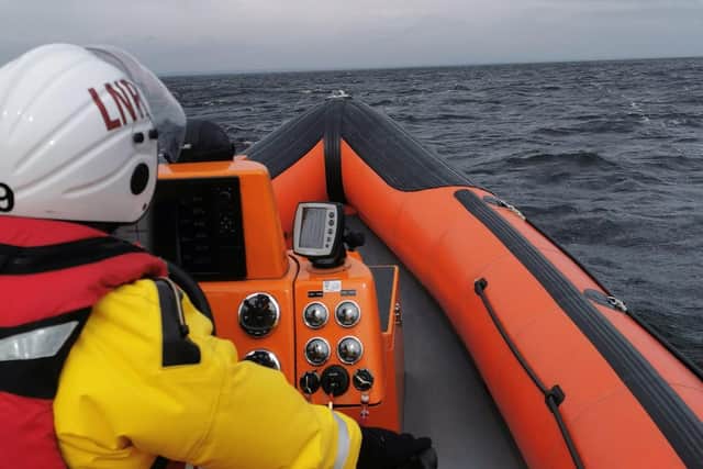 Lough Neagh Rescue assisted in the rescue on Easter Sunday.