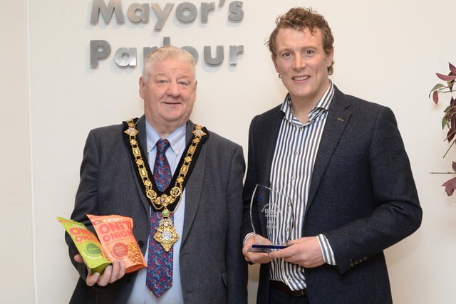 William Miller of Milgro, who received a Silver award for OniT! Crispy Onions at Blas Na hEireann Irish Food Awards.