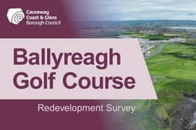 Causeway Coast and Glens Borough Council is exploring redevelopment plans for Ballyreagh Golf Club. CREDIT CCGBC