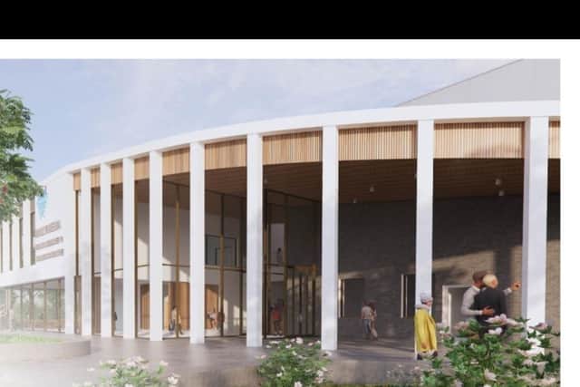 Proposed new Ballymena leisure centre. Pic supplied by Mid and East Antrim Borough Council