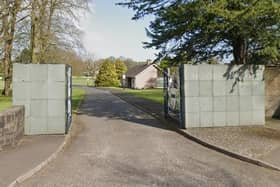 The ring is thought to have been lost on the red pitch at the school, says the PSNI. Image: Google