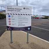 Data reveals that the Causeway Coast and Glens Council area car parks bringing in the highest rate of fine are BOTH in Portrush. In 2022, 1,247 fines were issued at the East Strand car park in the resort. While 2023 saw Dunluce Avenue (PICTURED) in the town take over the top spot for the highest amount of fines being issued, a total of 1115. CREDIT NI WORLD