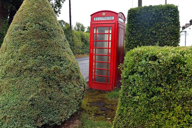 The old phone box at Tartaraghan. PT29-201. Picture: Tony Hendron