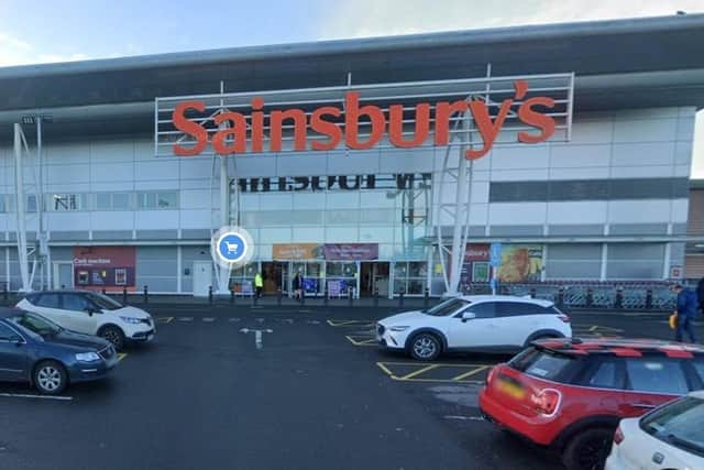 Probation order for Lisburn woman who stole from Sainsburys and B&M at Sprucefield. Pic credit: Google
