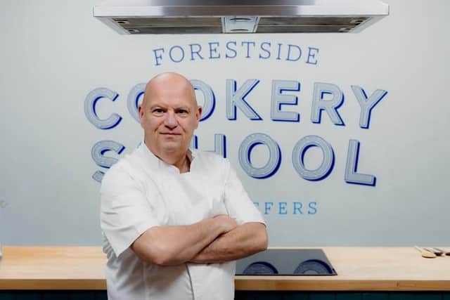 Chef and founder of Forestside Cookery School Stephen Jeffers. Pic credit: Forestside Cookery School