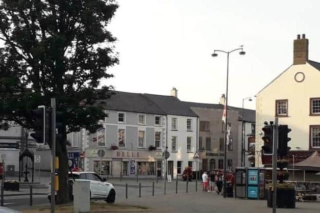 Carrick town centre.