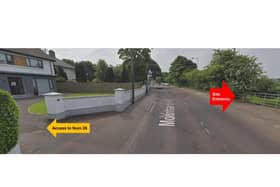 The application is for 20m south of 23 Mountsandel Road, Coleraine.