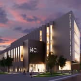 An artist's impressions of the planned i4C Centre in Ballymena. (Pic: Contributed).