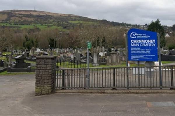 Carnmoney Cemetery, Newtownabbey. Pic Google