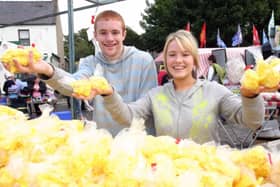 Selling Yellow Man at a previous year's fair in Ballycastle. Photo: National World