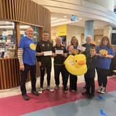 The Friends of Parkview duck race at Lisburn Leisureplex was a great success