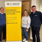 Gyles Dawson: Director of Programmes, Melissa Wylie: Farm Support and Theraputical Services Programme Manager and Kevin Doherty: CEO.