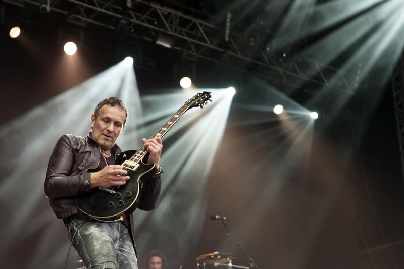 Def Leppard guitarist Vivian Campbell was born in Lisburn in 1962 and was a student at Rathmore Grammar School