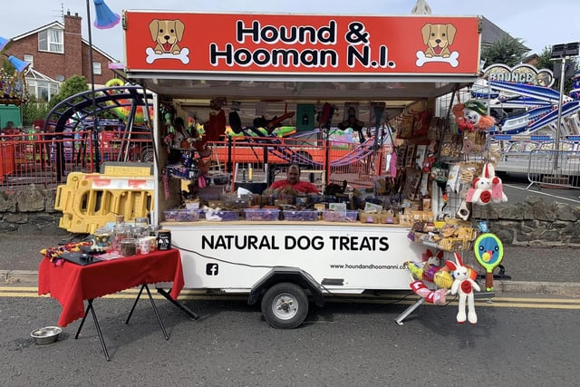 Hound and Hooman is one of Northern Ireland’s first online and mobile natural treat doggie pick n mix. The family run business is based in County Antrim and was started for two reasons. The first was because the family felt it was a struggle to find local and healthy natural treats that their own dogs were happy with. The second was that the creator Linzi struggled with mental health and felt that having something she was passionate about to focus on would really help. All of the treats are homemade to be healthy and accessible to local families. For more information, go to houndandhoomanni.co.uk/